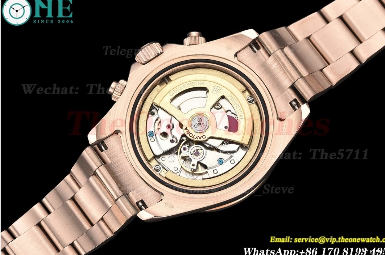 40mm GDF A3836 Brown RG RG Dial Daytona 0109